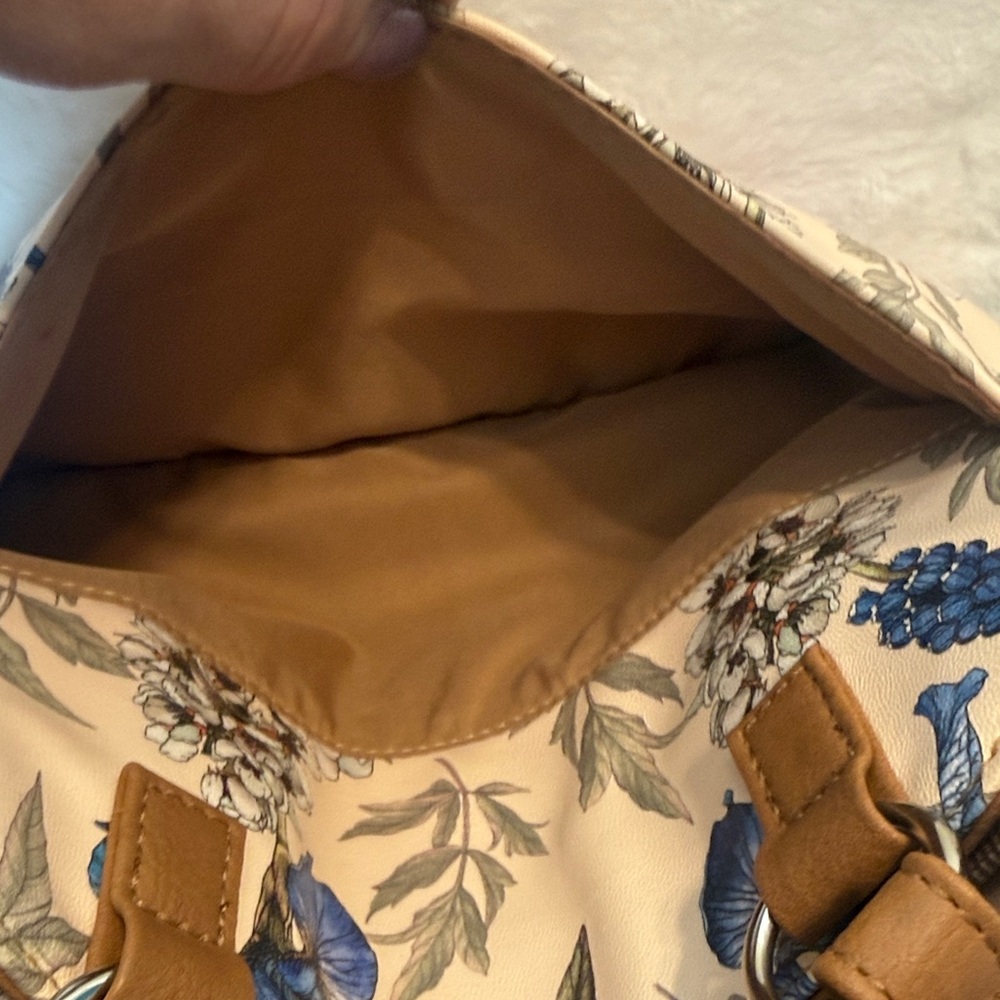 MultiSac Denise Shoulder Bag | Gloria Floral Butterfly Print | - Picture 10 of 12